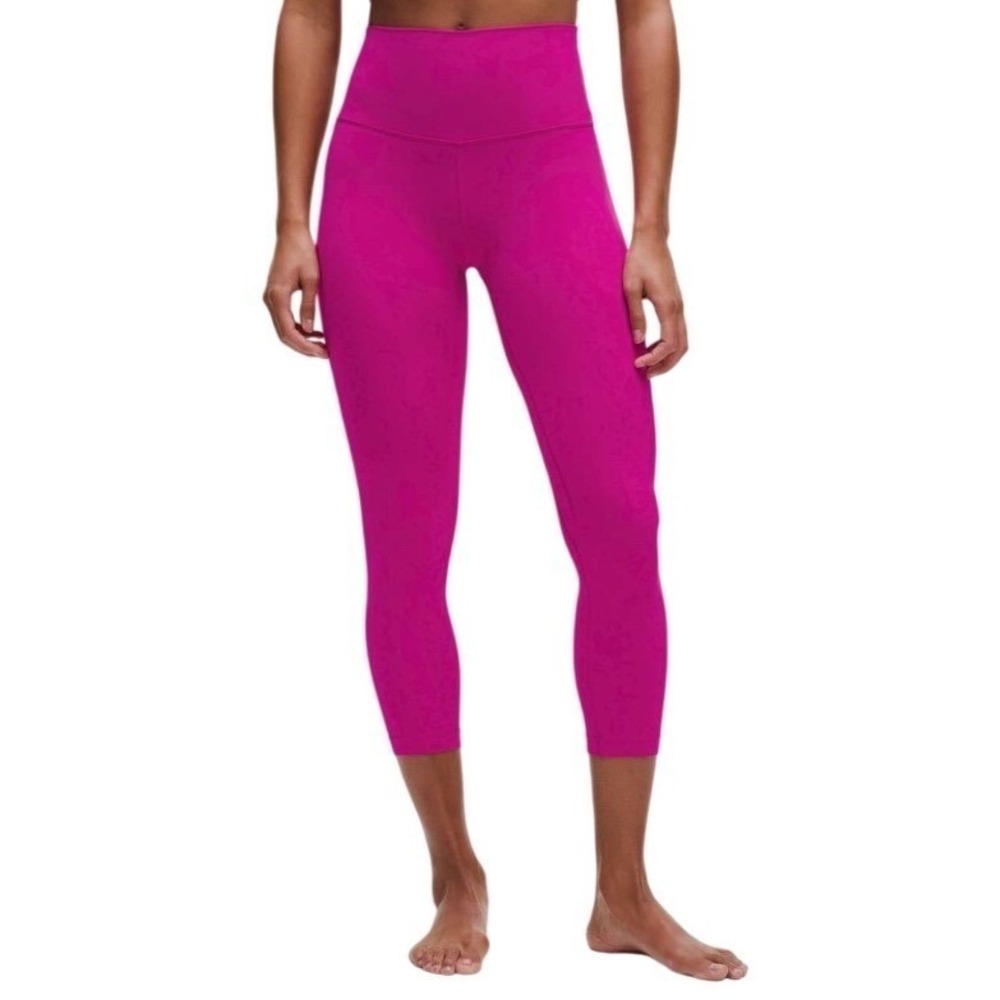 Lululemon Align High-Rise Crop 23"Ripened Raspberry, Size 12